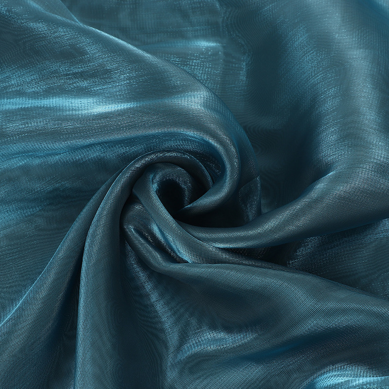 New Shiny Korean Yarn Mercerized Organza Fabric Water-Gloss Yarn Decorative Yarn Satin Bright Silk Hanfu Cheongsam Wedding Celebration