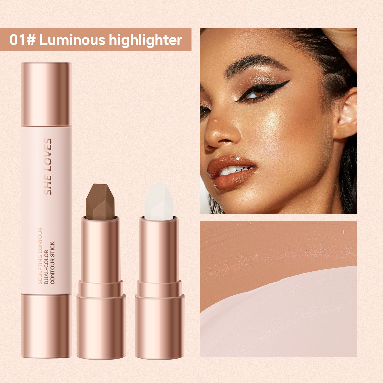 Double-headed Contour Stick Highlight Brightening O1CN019aCyKM2FME4dQR80E !!2582988865 0 Cib