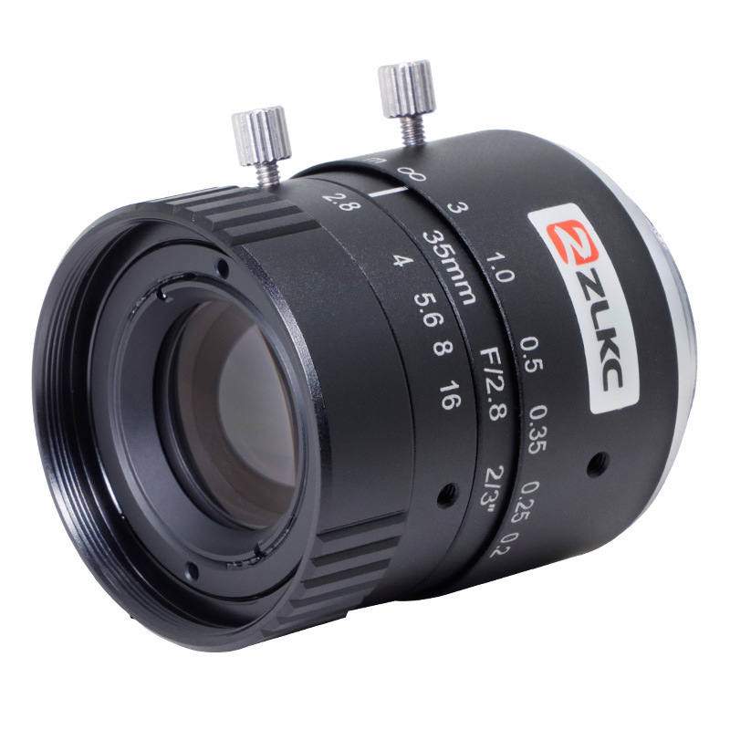 ZLKC�����ƴ�35mm��ҵ��ͷLM3528MP8��͸����800��2/3"�ͻ��侵ͷ