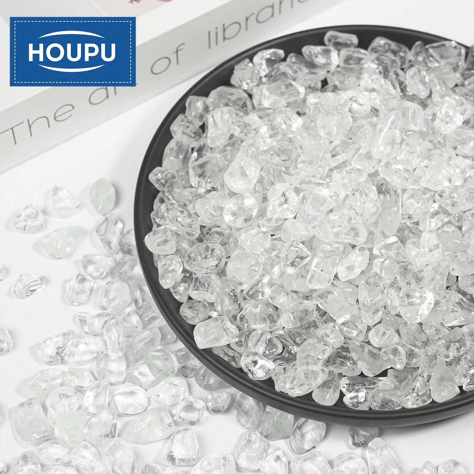 Натуральный высококачественный белый кристалл, необработанный камень, гравий для аквариумов, цветочных горшков, для поклонения Будде, для демагнетизации, высокоэнергетический кристалл