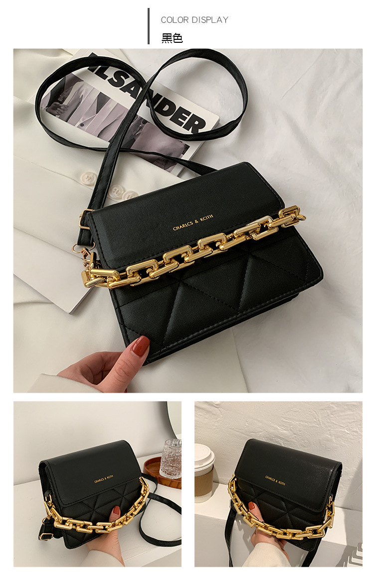 255g Weight Synthetic Leather Lining Material Magnetic Buckle Closure Type Single Shoulder Strap Strap Type Square Bag Bags Type Pu Leather Material Solid Color Pattern Streetwear Style Square Shape Khaki, White, Red, Black Color Small Size Small Pu Leather Streetwear Square Bag 12