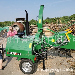 KAFU KF1310 diesel branch trunk grinder branch crusher high horsepower garden pruning crushing