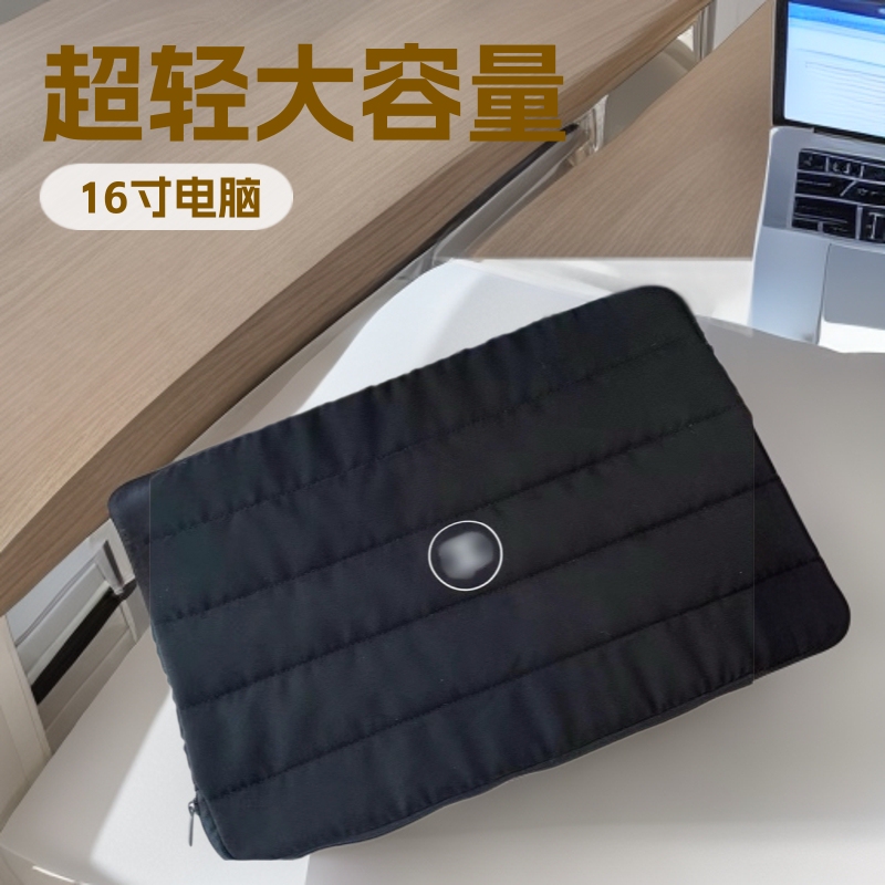 Laptop Bag Gift Storage Clutch Bag Convenient for Travel Large Capacity Ultra-Light Portable Letter Print Handbag