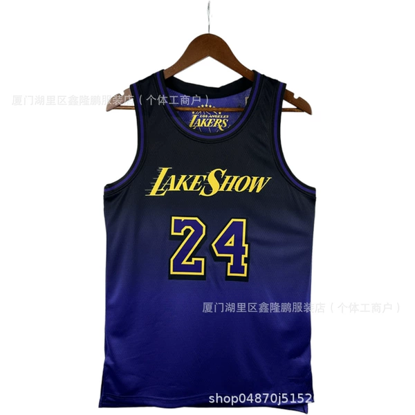 Hot Pressed Edition 25th Season Lakers City Edition No. 24 Kobe Bryant