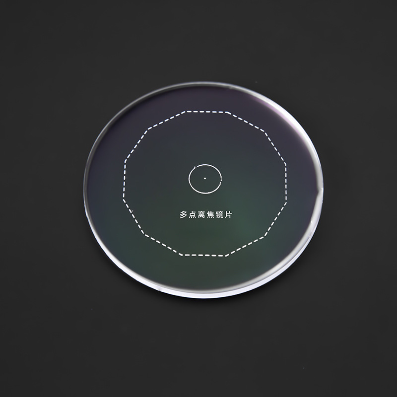 1.591多點離焦鏡片青少年近視管理眼鏡片周邊近視舒緩PC兒童鏡片