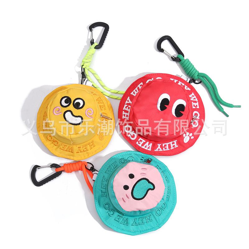 Original Featured Exquisite Embroidery Hanging Neck Earphone Bag Key Mini Hat Small Bag Women Crossbody Coin Purse Gift Original Featured Exquisite Embroidery Hanging Neck Earphone Bag Key Mini Hat Small Bag Women Crossbody Coin Purse Gift