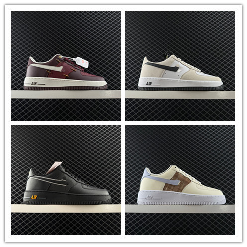 Putian Shoes Air Force 1'07 Low Beige Brown Original Lasting Original Cardboard Creates a Pure Air Force Version