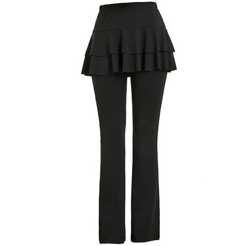 Dance pants square dance skirt pants dancewear adult Latin dance long pants drop shipping factory wholesale A016