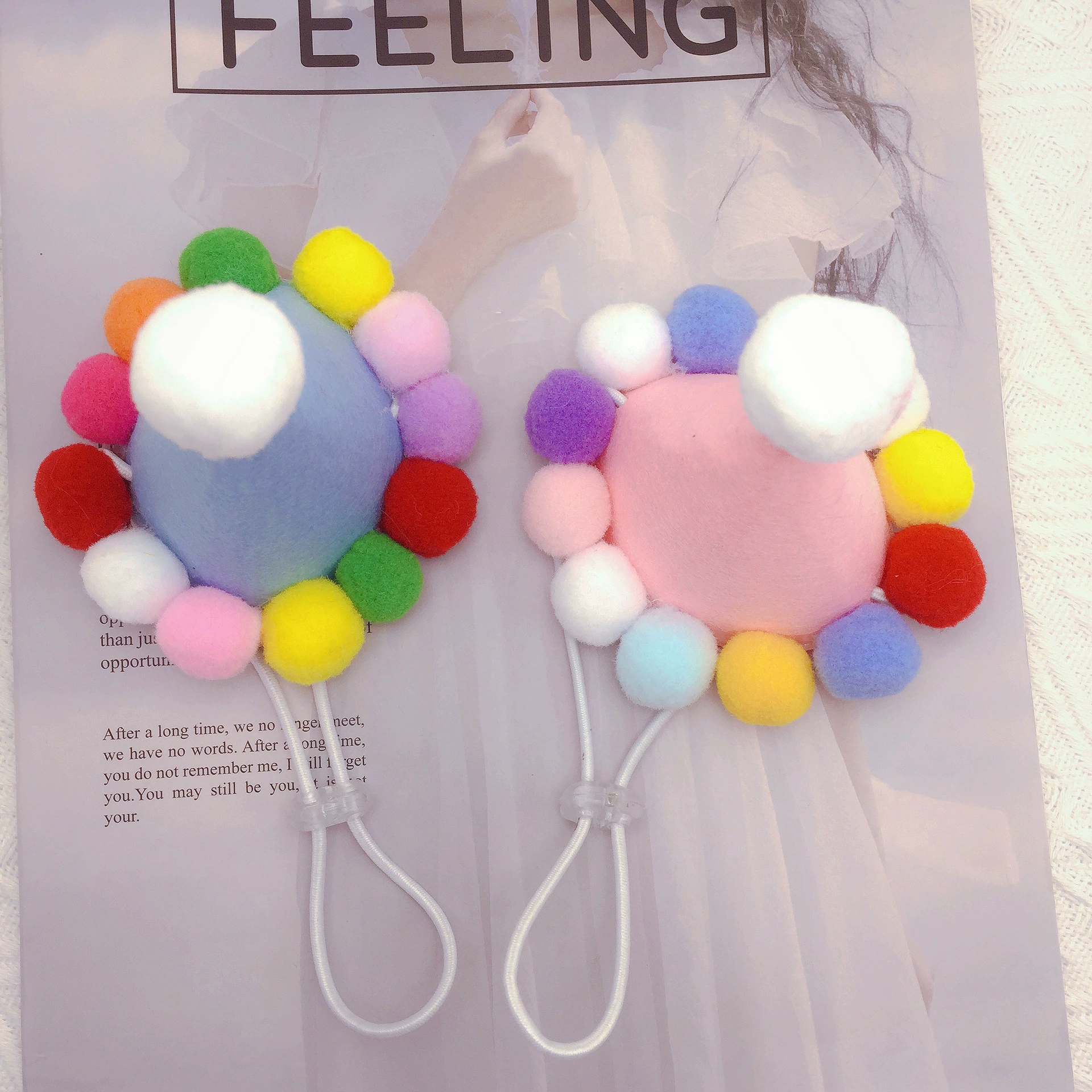 Декоративные уши собака кошка шляпа повязка для волос головные уборы аксессуары для волос домашних животных день рождения праздник платье принцессы