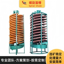 螺旋溜槽定制生产厂家 石英砂钨锡金铂铁分离矿用螺旋溜槽分级机