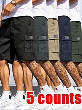 K 26940 Military Green Cargo Shorts Men ����ɫ��װ�̿�