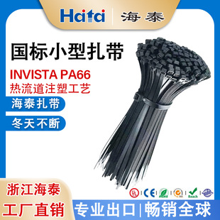 Building and Gardening Cable Ties 3.6*100 Fixed Small Industrial Grade Cable Ties Self-Locking Nylon Cable Ties