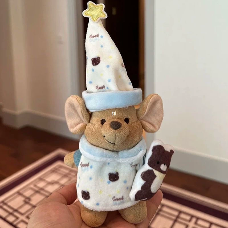 [Материал из хлопка PP] Пижама Dongdi Xiaodou, стоячая плюшевая кукла Xiaodou, мультяшная кукла, маленькие украшения, милые