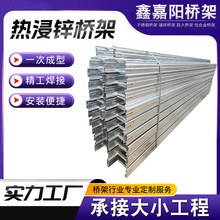 熱浸鋅梯式橋架廠家批發300*150耐高溫橋架戶外電纜線纜弱電橋架