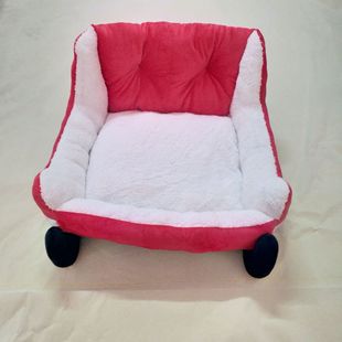 New Christmas Sleigh Pet Nest Pad Cat Nest Dog Nest Spring Summer Autumn Winter Four Seasons Universal Comfortable Warm Sofa
