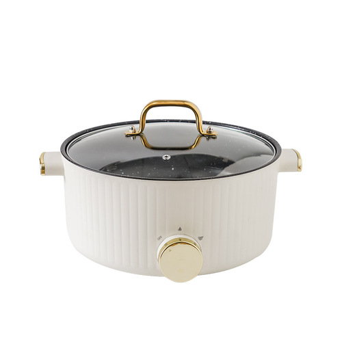 Electric Steam Cooker, Electric Hot Pot, Multifunctional Household Dorm Electric Stove, Large Capacity Integrated Electric Wok, Electric Heating Pot, Small Appliance