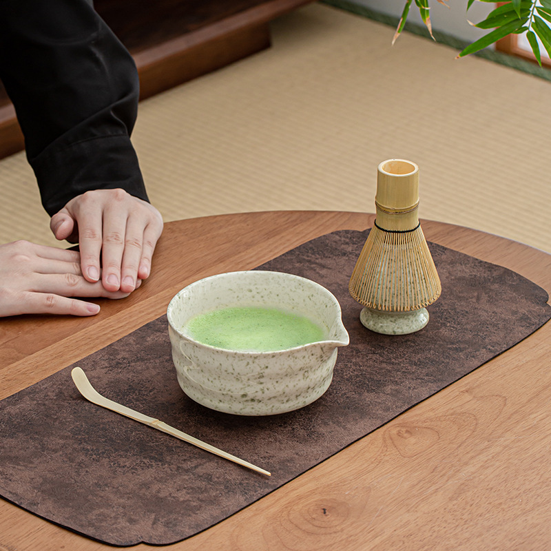 Ceremonia de matcha japonesa transfronteriza Tazón de matcha de cerámica Tazón de té
