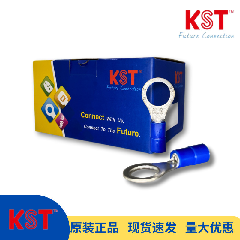 Kst Jianhexing Rnyb5-3.7 Rnybs5-4 Rnybl5-4 Rnyb5-5 Round Nylon Insulated Terminals Kst Jianhexing Rnyb5-3.7 Rnybs5-4 Rnybl5-4 Rnyb5-5 Round Nylon Insulated Terminals