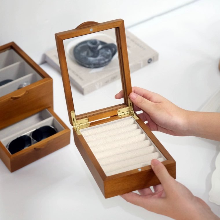 S9188-B 체리 나무 컬러 링 (12*18*5cm)