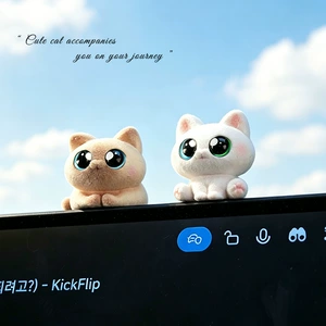 Car decoration cute lying cat figurine cartoon doll car dashboard screen display decorative ornament
