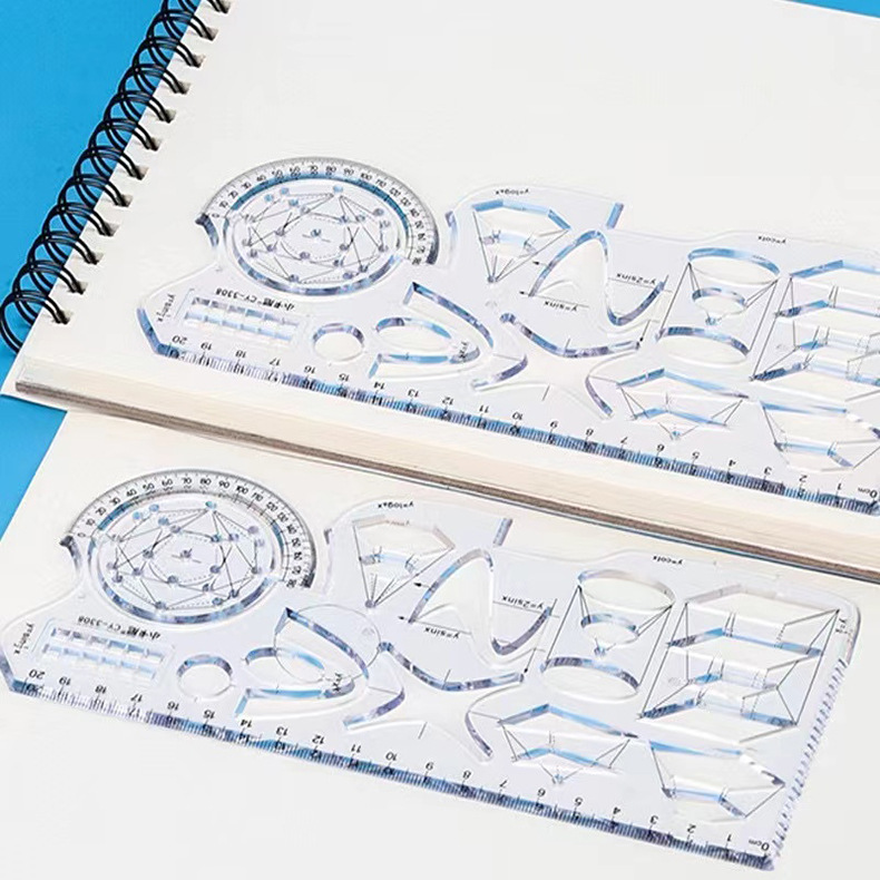 圆形活动小卡尼绘图尺