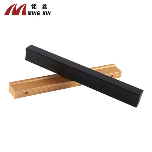 Cabinet door aluminum alloy one-word handle Wardrobe drawer modern minimalist furniture door handle hardware T-shaped handle