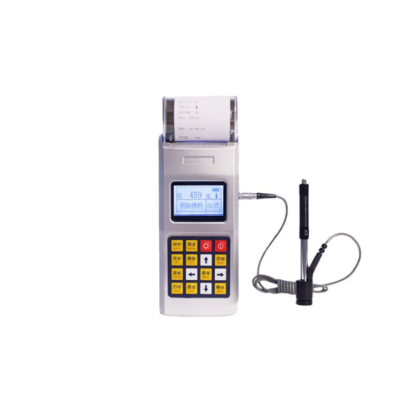 Твердомер Leeb Высокоточный ручной тестер по Роквеллу по Бринеллю Виккерсу Портативный детектор металла