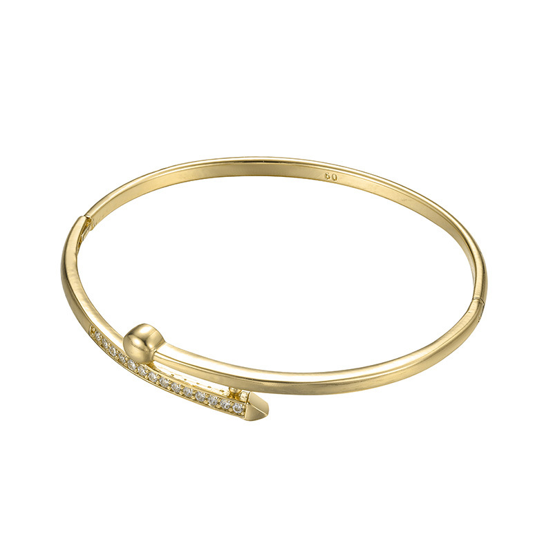 Nueva pulsera de lujo ligera de alta gama de Xuping, con piedras preciosas artificiales, sencilla y moderna, versátil, de estilo europeo y americano, ideal como regalo de amistad.