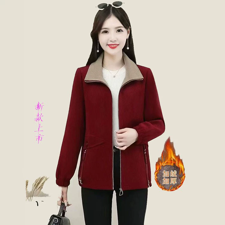 2024 новая мама осеннее и зимнее пальто иностранное пальто 40 лет минус старое и старое новое пальто пальто