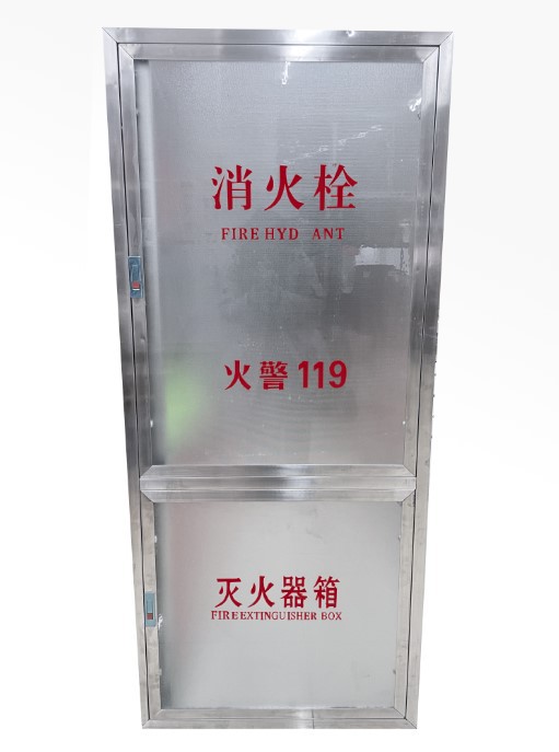 消防箱不锈钢玻璃门800*650