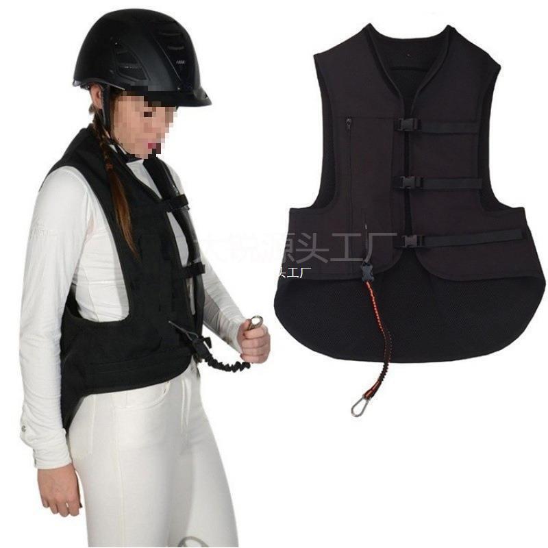 Zhujin Equestrian Anti-Fall Children's Airbag Anti-Fall Inflatable Safety Armor Riding Protective Gear Protective Vest