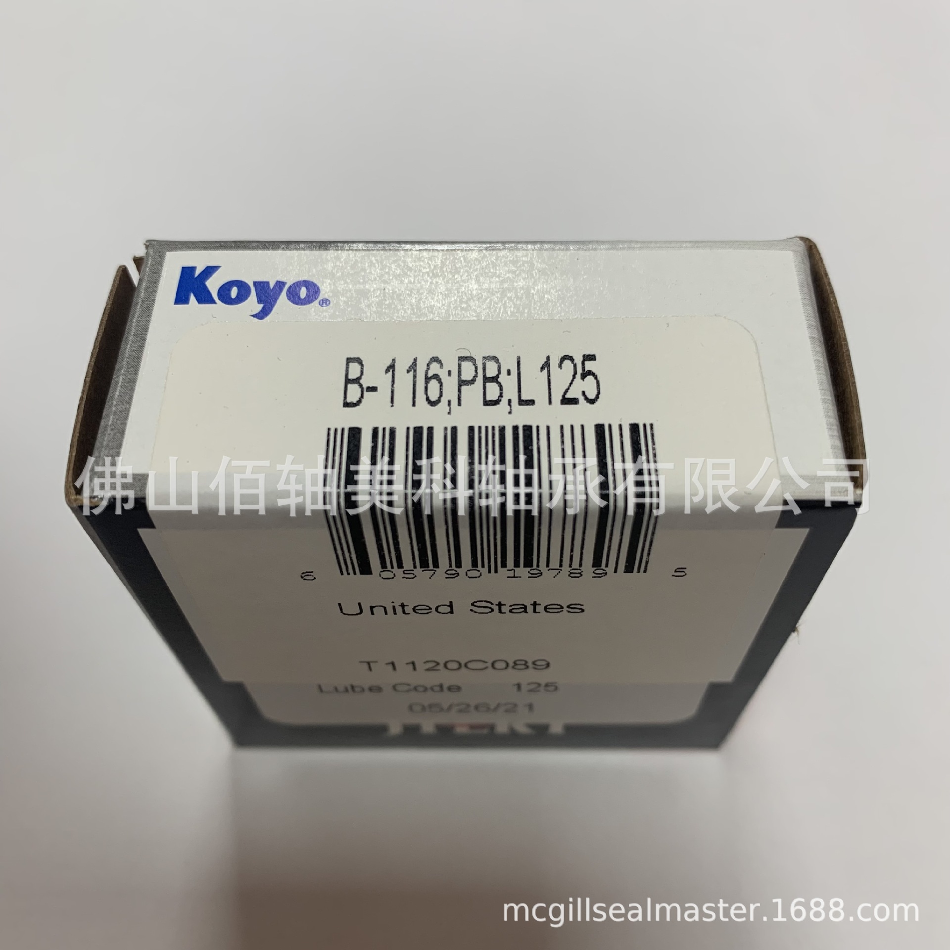 KOYO尖头满滚针轴承B-1110 M-11101;PB;L125原美国TORRINGTON品牌