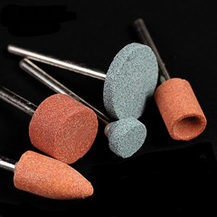 3mm shank abrasive wheel, electric grinding accessory conical abrasive wheel, cylindrical abrasive wheel, T-type abrasive wheel, corundum grinding head