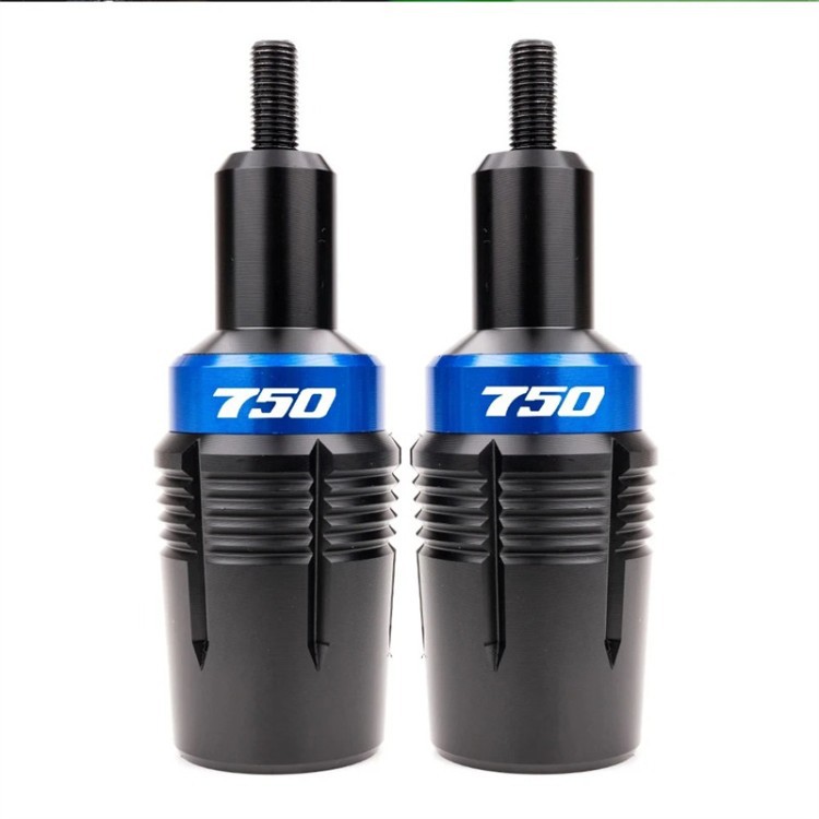 Suitable for Suzuki Gsxs750 Gsxs1000 Modified Body Anti-Fall Protection Ball + Exhaust Pipe Anti-Fall Rod