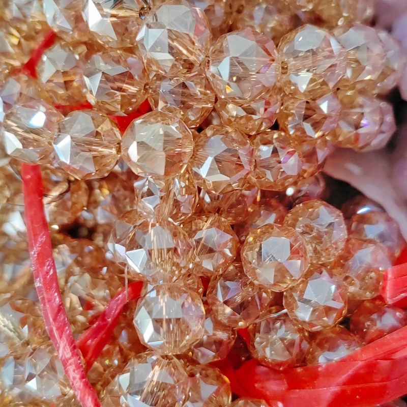 Mayorista 10mm cristal bola de flores galvanizado de alta temperatura abdiy bola de vidrio de colores pulseras collares pendientes accesorios de ropa