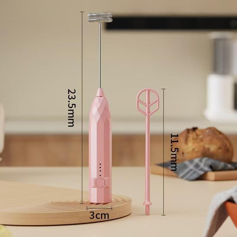 Cross-border bestselling electric egg beater milk frother coffee foamer whisk milk mixer cordless egg beater
