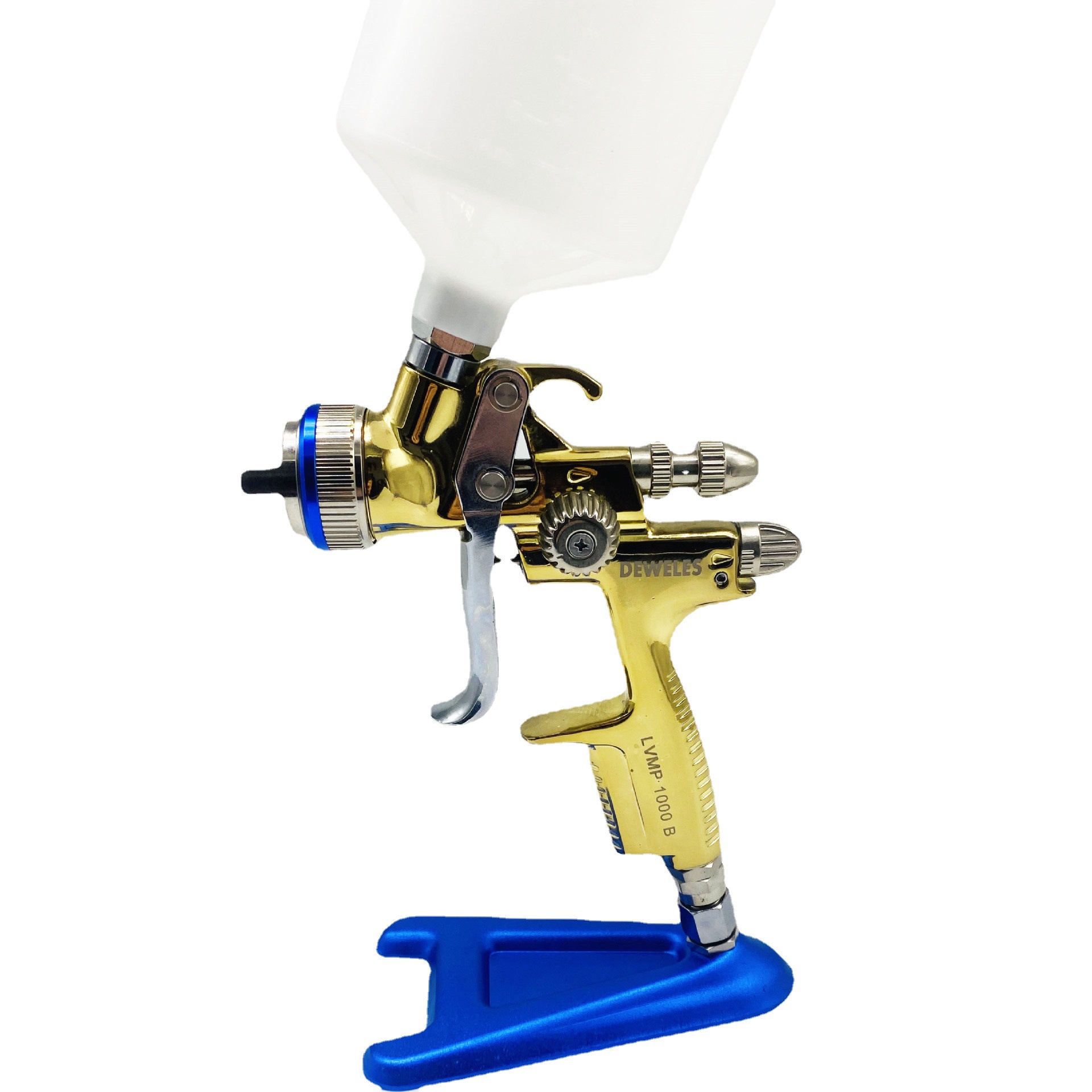 DEWELES 1000B压铸油漆喷枪1.3mm汽车家具气动喷枪