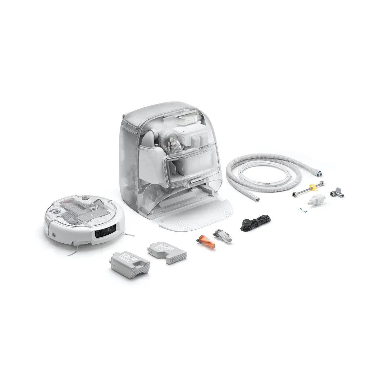 DJI RMOM sweeping robot millimeter-level obstacle avoidance sweeping and mopping all-in-one machine suitable for DJI