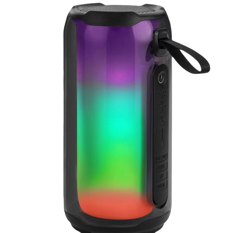 小さな脈動 5 ワイヤレス Bluetooth スピーカーポータブル LED まばゆい色の雰囲気ライトホーム Pulse5 ミディアム|undefined