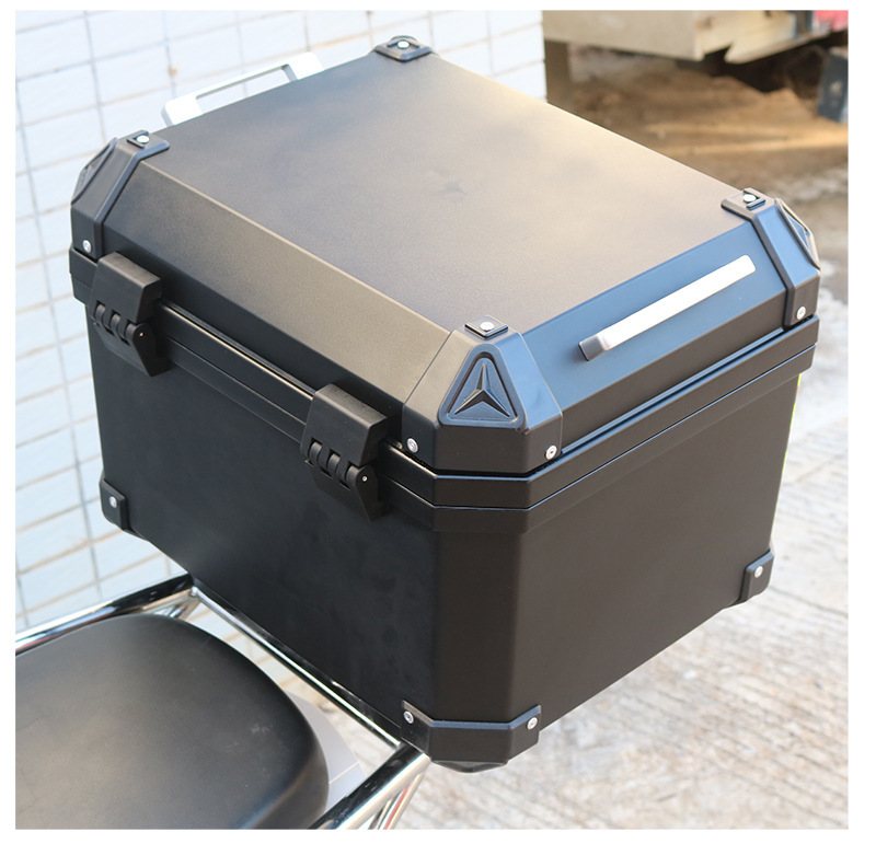 Large 48L Motorcycle Trunk, Non-Aluminum Alloy Universal Trunk, Small 35L Electric Scooter Trunk