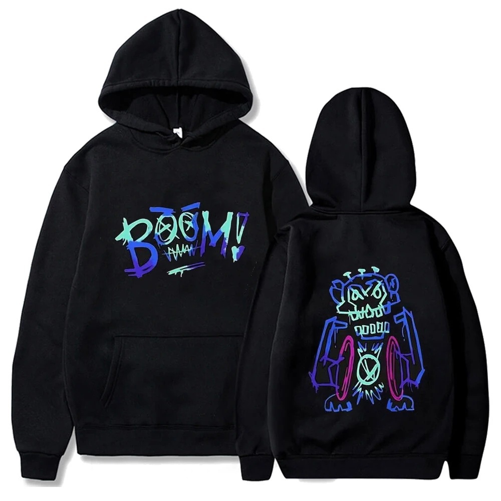 Anime Arcane Jinx Hoodies Graffiti Cartoon Hoodie Harajuku
