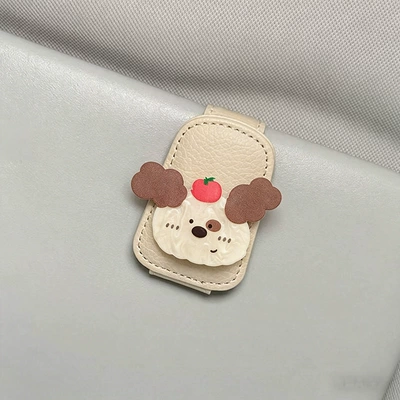Car Glasses Clip/Bill Clip — Glasses Clip for Car - apple-puppy-mi-glasses-clip