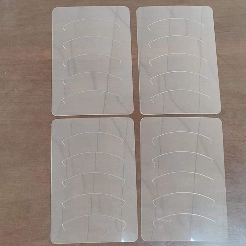 模切厂家专业生产加工各种覆膜背胶透明PET冲型异形绝缘胶片