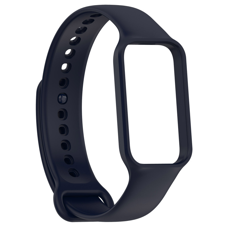 适用红米Redmi手环2表带小米手表8active液态硅胶运动替换腕带|undefined