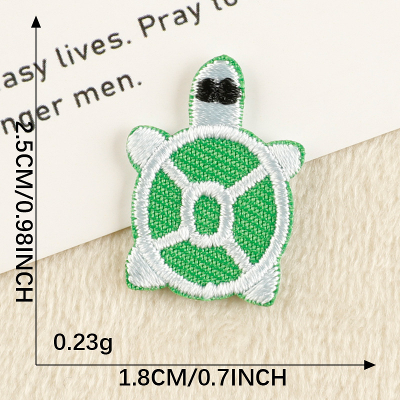 パッチ韓国刺繍パッチクリエイティブ漫画動物食品バッグ DIY アクセサリー한국Wappen パッチ布パッチ|undefined
