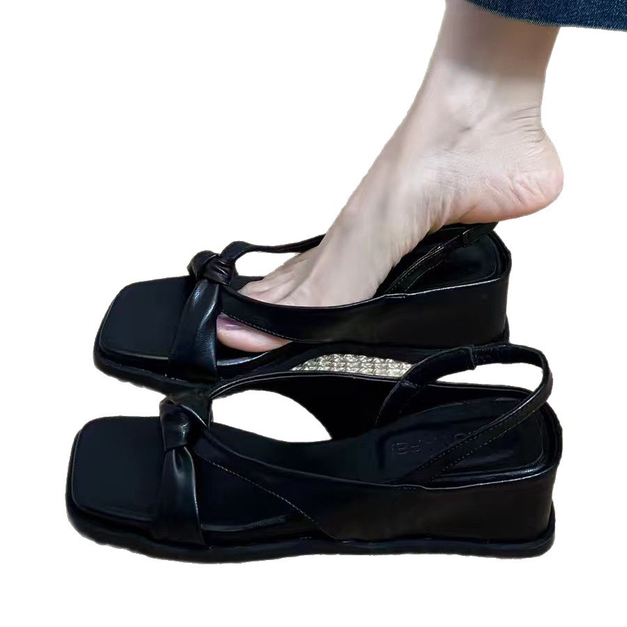 Sandalias Romanas con Cuña Interior Transpirables para Mujer