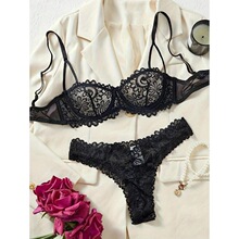 X 55018 Sexy Lace Underwear Set �Ը���˿���� �羳��Ӧ