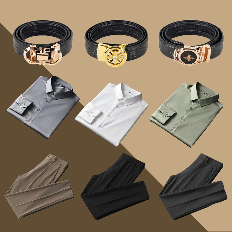 Model House, Cloakroom, Clothes Ornaments, Wardrobe, Business Trousers, Men's Props, Accessories, Sales Department Soft Decoration Design Model House, Cloakroom, Clothes Ornaments, Wardrobe, Business Trousers, Men's Props, Accessories, Sales Department Soft Decoration Design