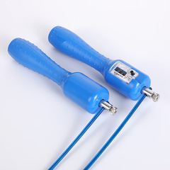 Outdoor counting wire skipping rope for primary and secondary school students, PVC adult and children fitness sports supplies wholesale for college entrance examination