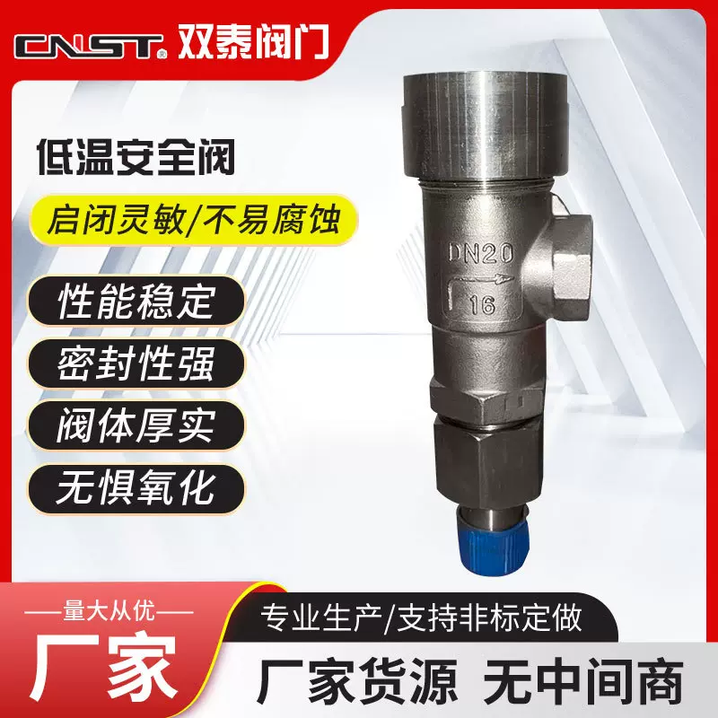 DA21F低温安全阀LNG液化气天然气安全阀 外螺纹低温安全阀 双泰